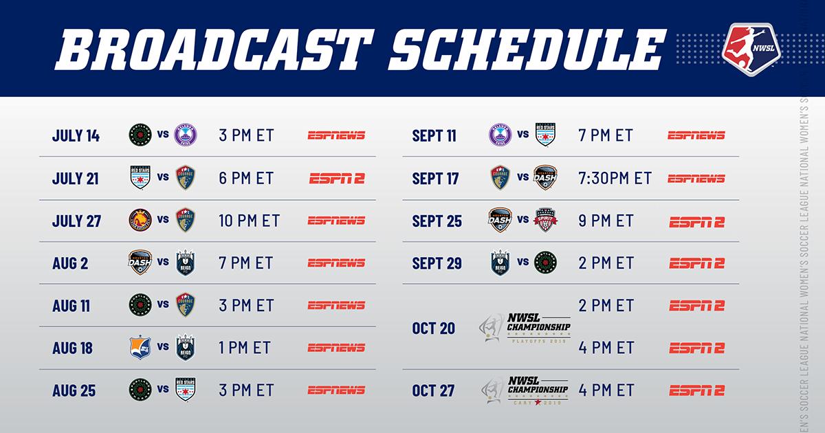 Ways to Watch the NWSL for the 2019 Season - Live Streaming