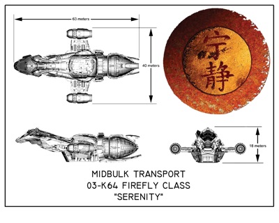 Firefly Serenity Blueprints