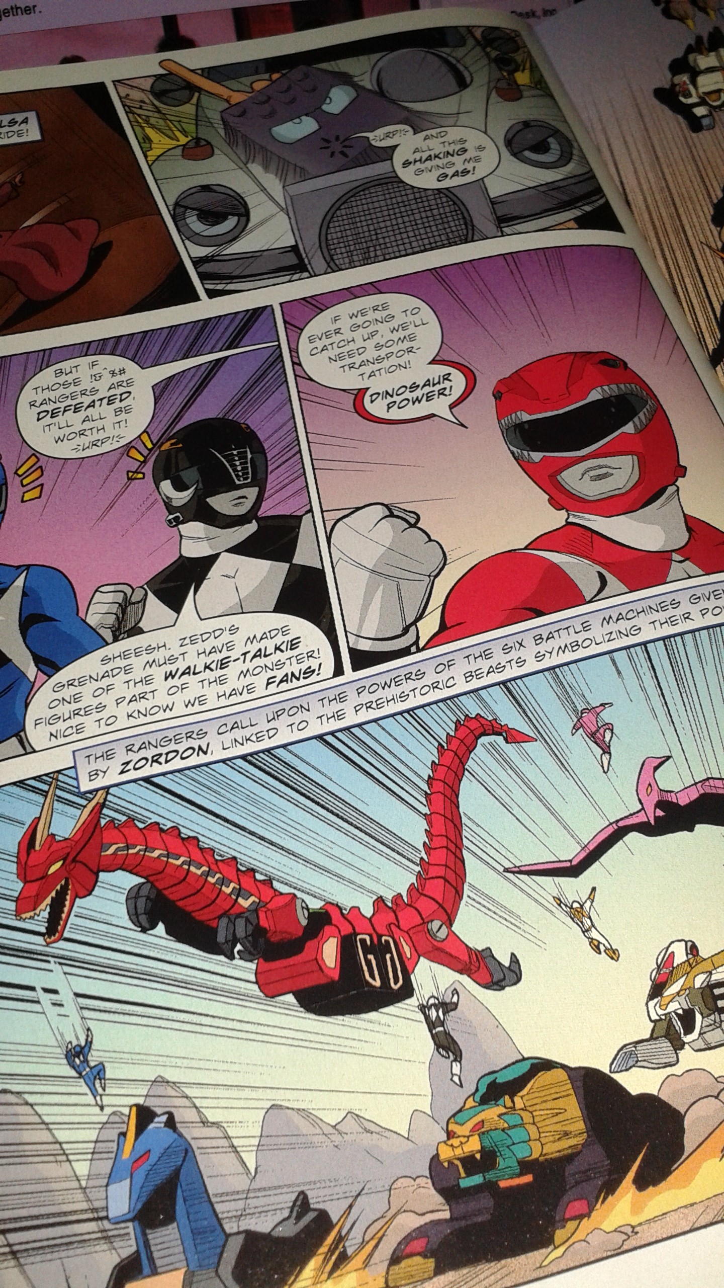 Mighty Morphin Power Rangers Comic