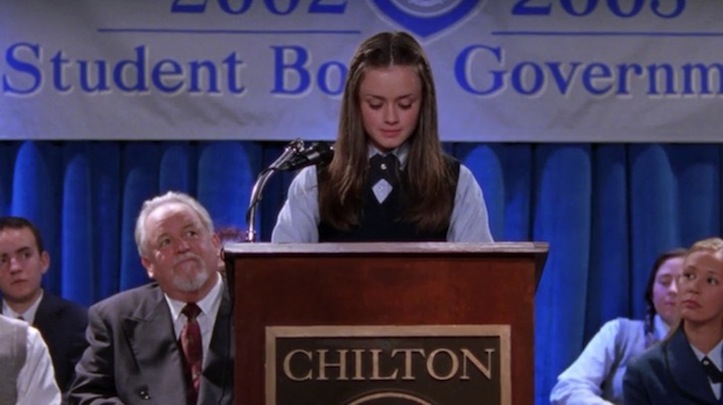Gilmore Girls Student Body Government Election