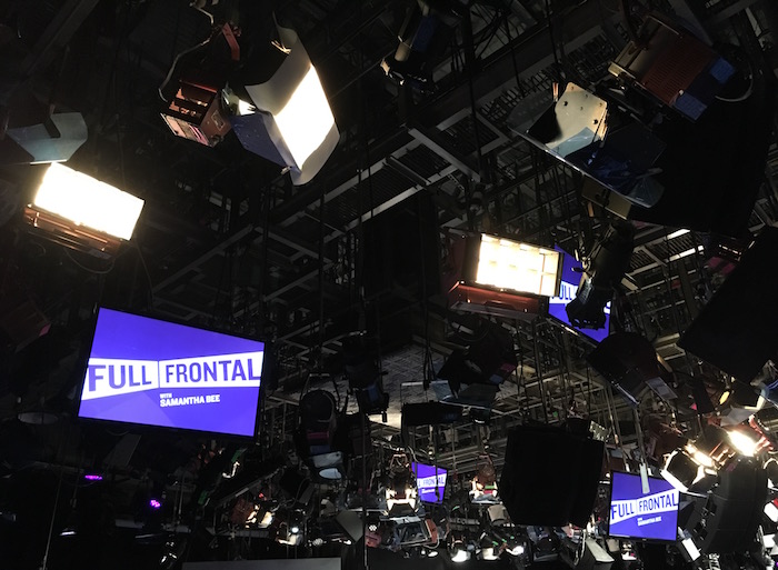 Full Frontal Samantha Bee sound stage