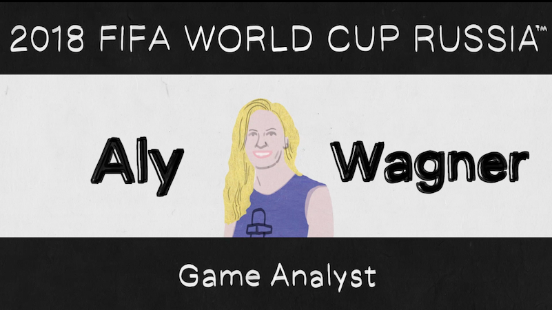 Aly Wagner World Cup Game Analyst