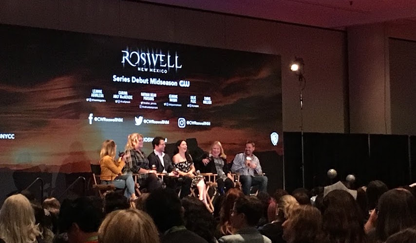 The CW Roswell New Mexico NYCC 2018 panel