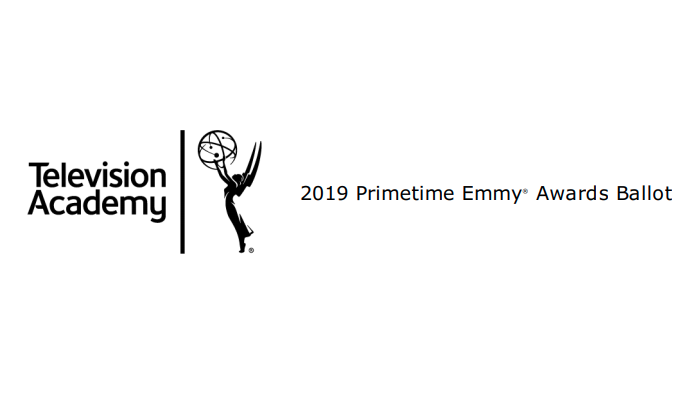 2019 Emmy Awards Ballots
