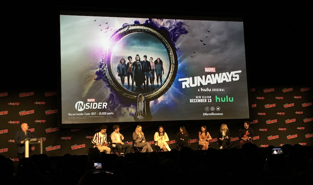 Marvel Runaways Panel NYCC 2019